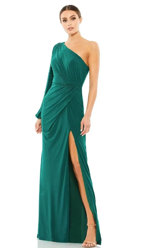 Women's Transitional Clothes Ieena Duggal 67879I - One Shoulder Gown