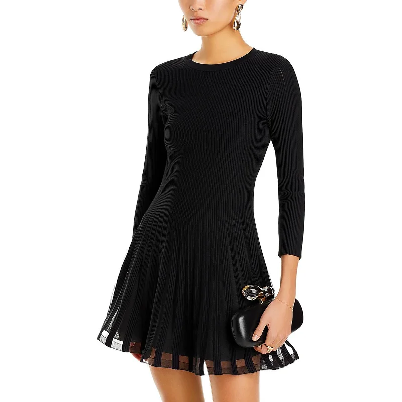 Casual Attire For Women Milly Womens Tabitha Long Sleeve Short Mini Dress