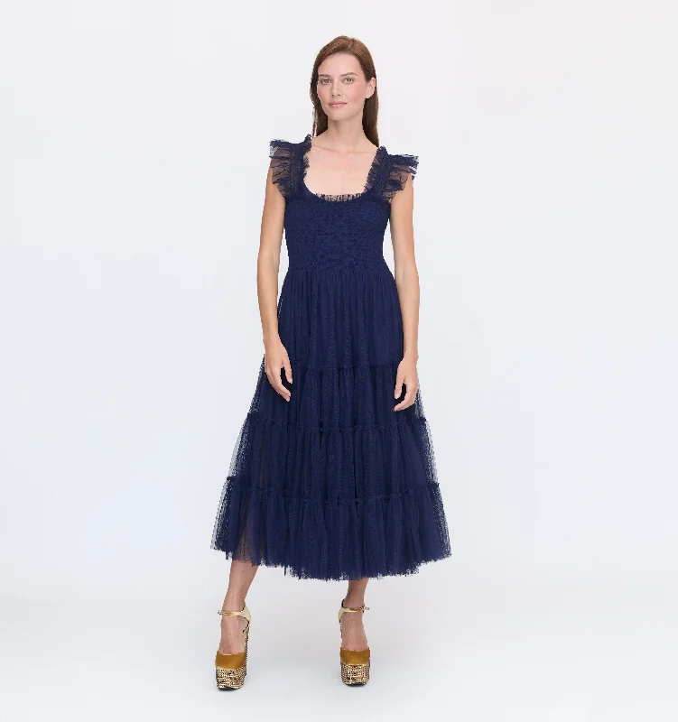 Seasonal Fashion The Tulle Ellie Nap Dress  - Navy Tulle