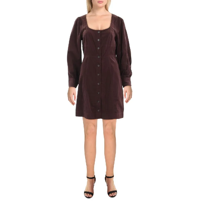 Women's Festive Attire Madewell Womens Corduroy Short Mini Dress