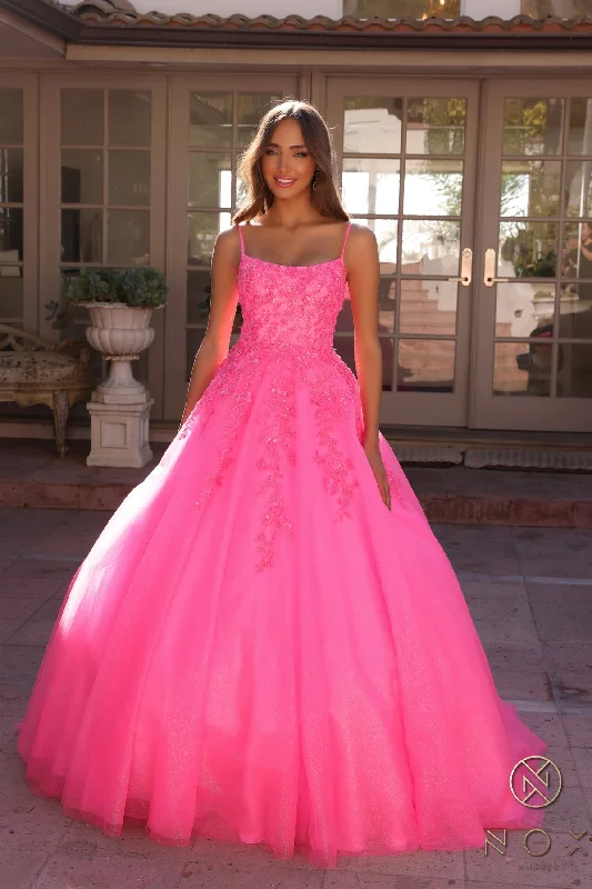 Women's Plus-Size Clothes Nox Anabel H1464 Formal Long Prom Ballgown