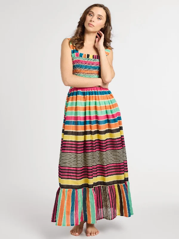 Bundle Offer Garden Dress in Ibiza Stripe