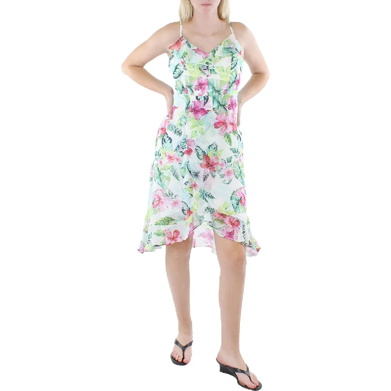 Women's Clothing Sets Kensie Womens Floral Print  Cocktail and Party Dress