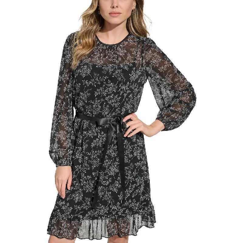 Charming Women's Clothes For Special Events Jessica Howard Womens Printed Short Mini Dress