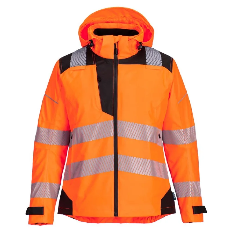 Chic Women's Garments PORTWEST PW389 PW3 HI-VIS WOMEN'S RAIN JACKET