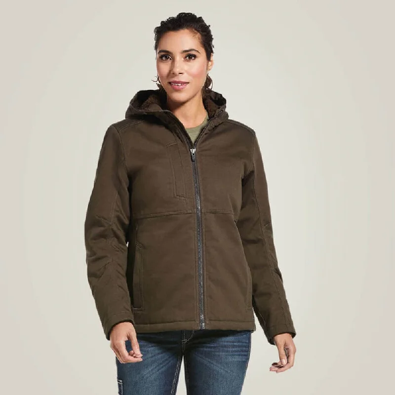 Women's Casual Attire Ariat P20334 Women's Rebar DuraCanvas Insulated Jacket