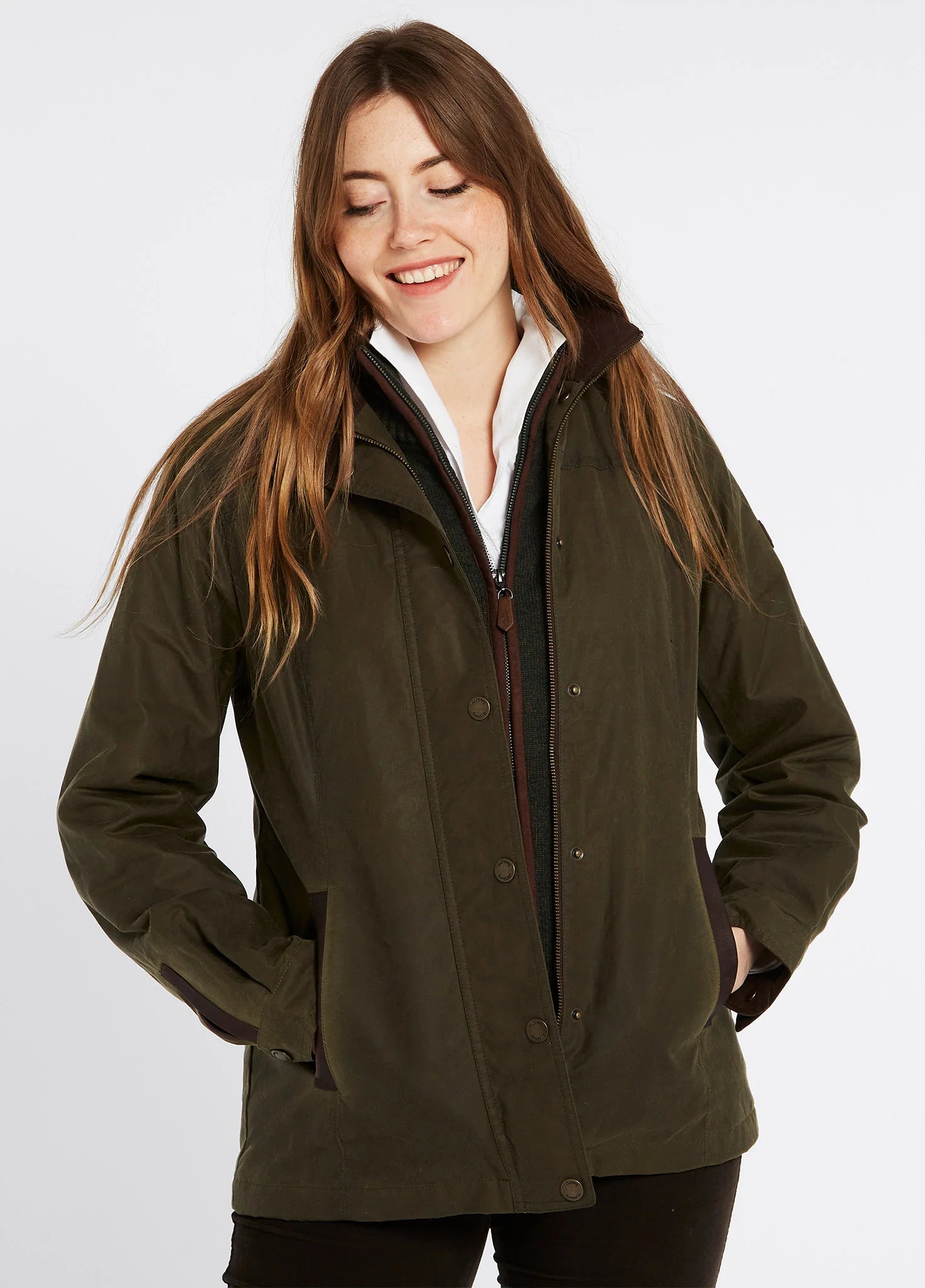 Women's Vintage Clothes Dubarry Womens Mountrath Jacket - Fennel