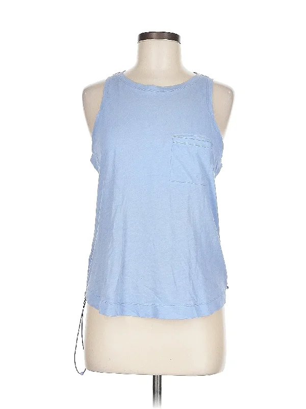 Women's Chic Outerwear Garments Sleeveless T Shirt