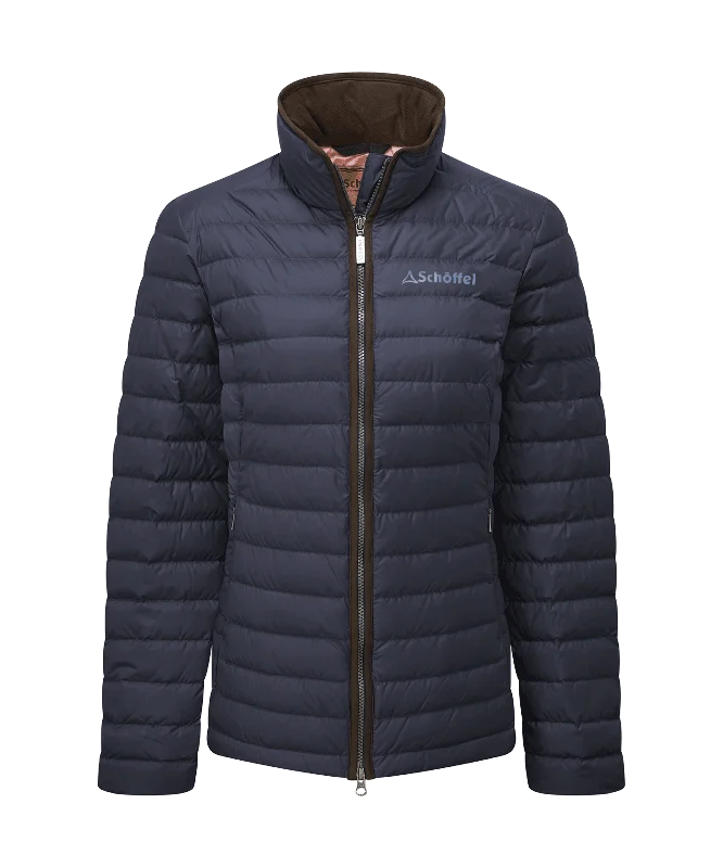 Women's Workout Garments Hambleton Down Jacket - Petrol Blue