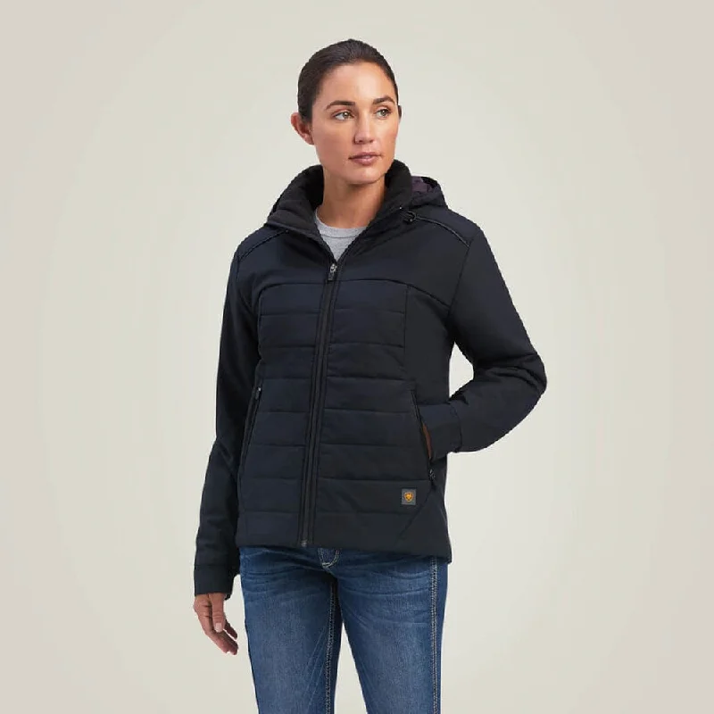 Women's Garments Ariat P22914 Women's Rebar Valkyrie Stretch Canvas Insulated Jacket