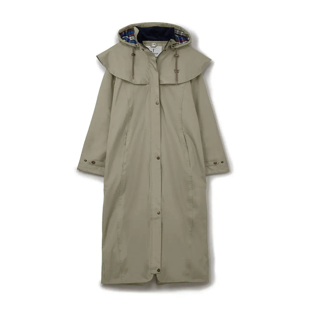 Chic Women's Attire Lighthouse Outback Full Length Ladies Waterproof Raincoat