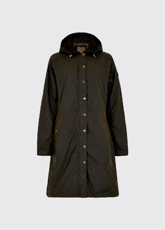 Women's Active Clothing Redington Wax Coat - Verdigris