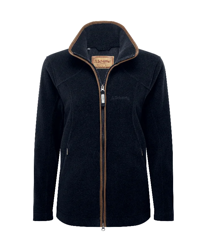 Women's Clothes And Apparel Sets Burley Fleece Jacket - Navy