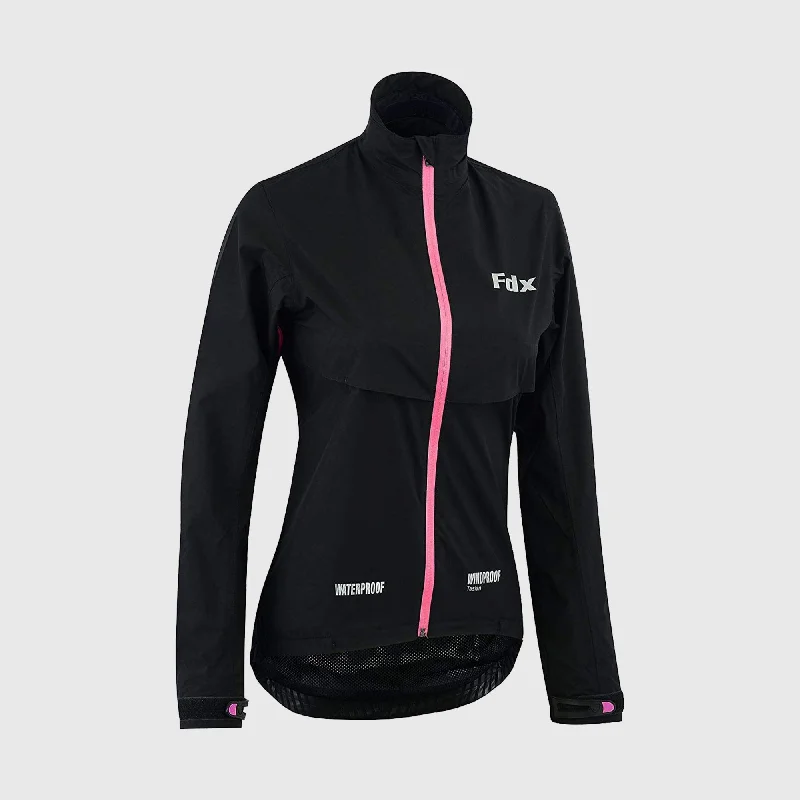 Comfortable Women's Attire Fdx Evex Women's & Girl's Pink Waterproof Cycling Jacket