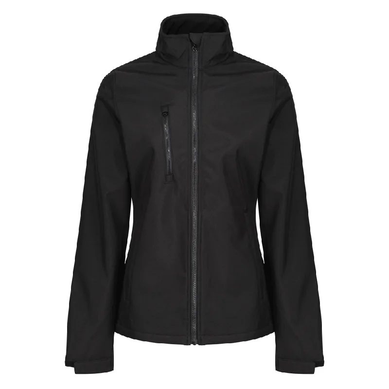 Vintage-Inspired Women's Apparel Regatta TRA613 Waterproof Breathable Womens Softshell Jacket Various Colours