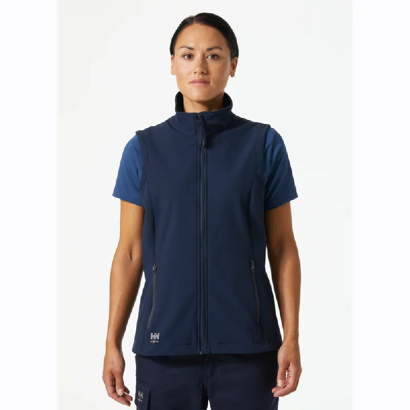 Women's Versatile Apparel Helly Hansen 74242 Women's 2.0 Manchester Softshell Vest Gilet