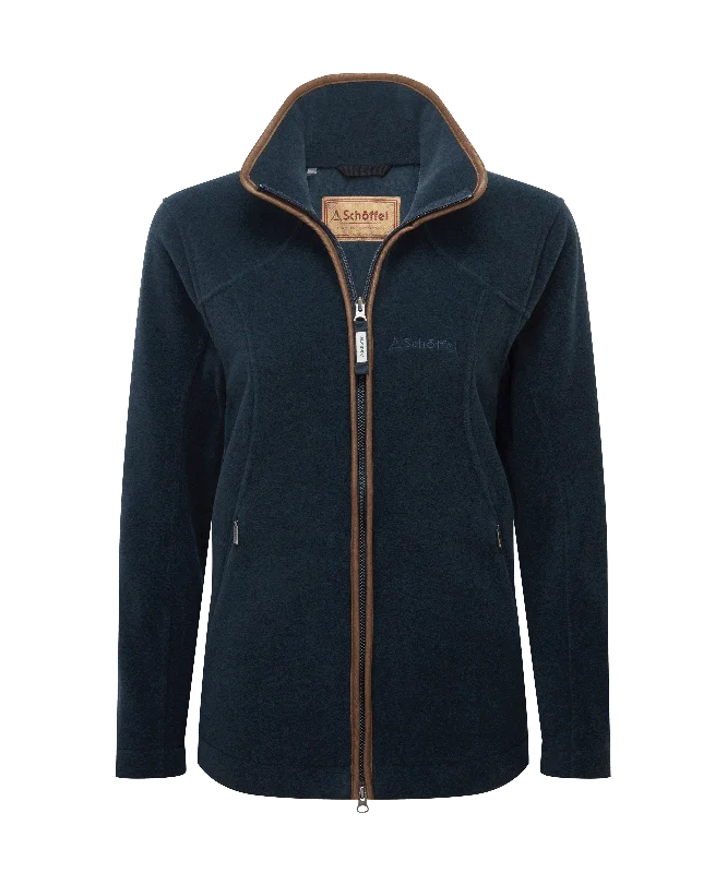 Women's Contemporary Apparel Burley Fleece Jacket - Petrol Blue