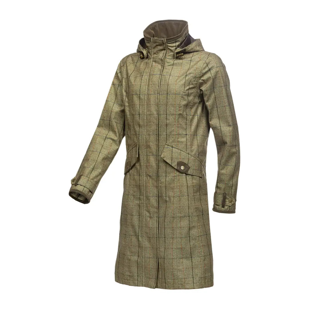 Women's Outerwear Attire Baleno Twyford Ladies Printed Tweed Coat