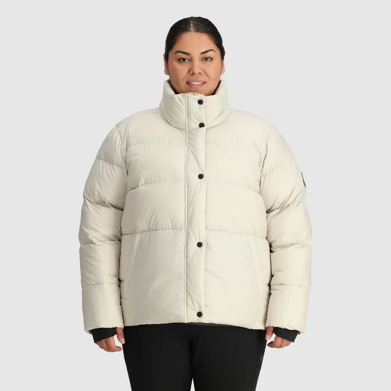 Women's Holiday Clothing Women's Coldfront Down Jacket-Plus