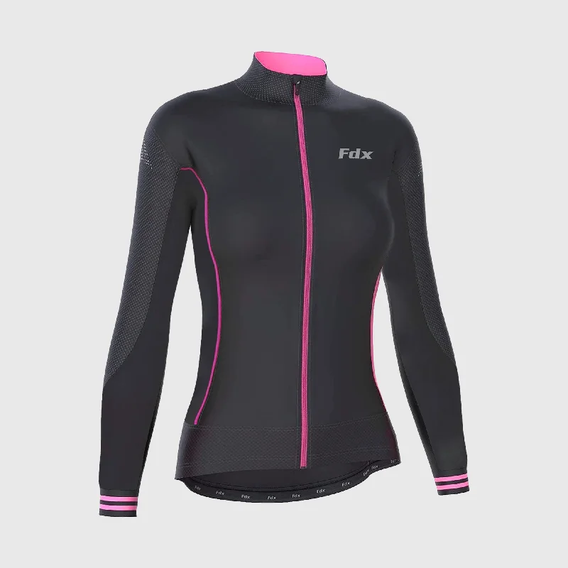 Women's Office Attire Fdx Propex Pink Women's & Girl's Soft-Shell Wind Stopper Jackets